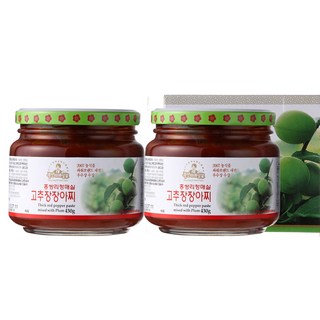 홍쌍리 청매실 고추장 장아찌 매실장아찌, 430g, 5개