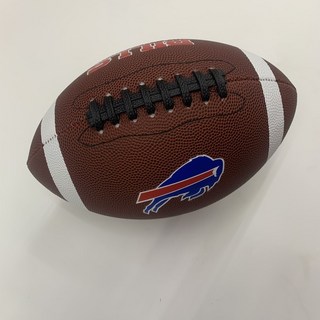 橄欖球 美式足球 美式橄欖球成人標準比賽訓練3/6/9號兒童青少年腰旂練習運動, 9號布法羅比爾隊, 1個