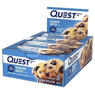 Quest Nutrition 蛋白質棒 60g, 藍莓鬆餅, 12件