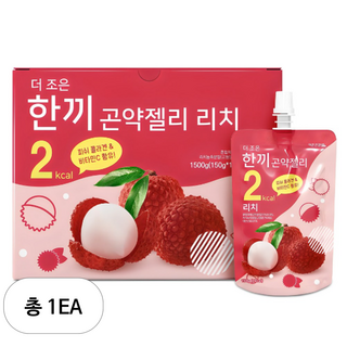 더존건강 더 조은 한끼곤약젤리 리치 10개입, 1.5kg, 1개