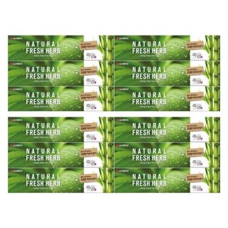죽염 내추럴 후레쉬 허브 치약 130G x 12개