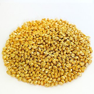 小元寶招財擺件 琉璃元寶 迷你元寶 沙金小元寶 聚財小物 聚寶盆補財庫【聚寶小舖】, 小元寶(30顆)