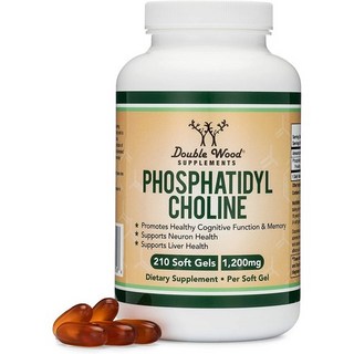 더블우드 포스파티딜콜린 1200mg 소프트젤, 210정, 1개