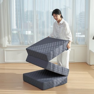 더릭스홈 3단 접이식 토퍼 매트리스