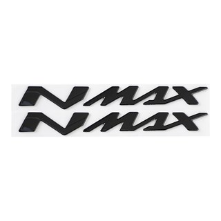Yamaha NMAX 155 250 400 3D立體油箱貼紙 摩托車改裝個性貼花 極限超快感, 黑色, 1個