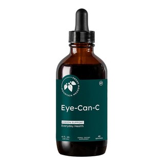 Mountain Meadow Herbs Eye-Can-C 113.4g(4온스) | 액체 시력 건강 및 은행나무 Biloba 야간 시야 안구 건조증 눈부심 감소 및 건강한, Mountain Meadow Herbs Eye-Can-, 1개