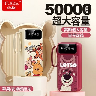 限時熱賣 在臺有貨快充大容量50000毫安充電寶30000/20000移動電源卡通男女通用手機, 酷咯米【頂配進口電芯】提速6999,30000毫安