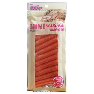 [더캣츠] 미니소세지 (게맛살)12P 고양이간식져키, 게맛살 12P, 1개