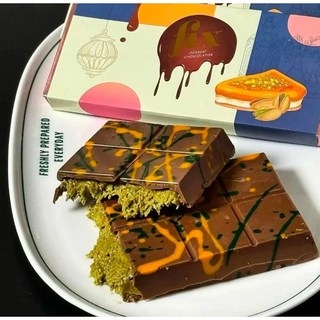 두바이 fix 픽스 초콜릿 피스타치오 오리지널, 2개