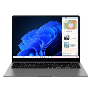 삼성전자 갤럭시북5 프로 NT960XHA-K71A 인텔 울트라7 16인치 고해상도 AI 코파일럿+ 윈도우11 터치 스크린 직장인 대학생 노트북, WIN11 Home, 16GB, 512GB, 그레이