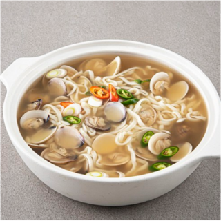 어부백서 the 푸짐한 강연우 백합많이 칼국수 백합 1kg + 칼국수 400g + 육수 150g 세트 (냉동), 1세트, 1.55kg