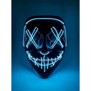 LED 가면 할로윈 클럽 불빛 축제 코스프레 의상 시선