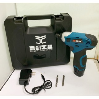 盈創 12V 鋰電衝擊起子機 附手提盒 含充電器與起子頭, 1個, 電鑽配件