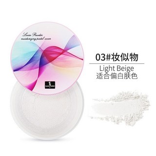 莎琪麗美膚空氣蜜粉 控油遮瑕 毛孔持久定妝粉, 03妝似物（適合偏白膚色）, 1個