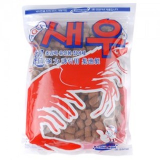 [낚시야놀자] 경원 아쿠아 새우 (통발용 집어제) 채집망용 낚시 떡밥/집어제, 3개, 310g