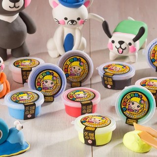 利百代 Q比魔術超輕黏土 (20g) - 兒童安全無毒、輕柔不黏手、激發創意美術黏土, 1個, 粉紅