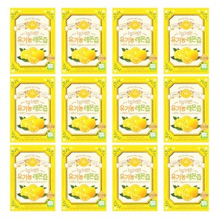 홀베리 유기농 레몬즙 12박스 (168포) 1일1레몬 착즙액 디톡스틱