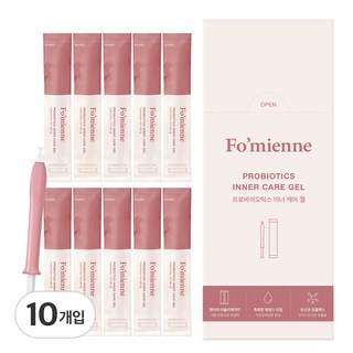 포미엔느 프로바이오틱스 이너 케어젤 10개입, 18g, 1개
