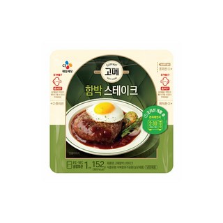 CJ 고메 함박스테이크 152g, 2개
