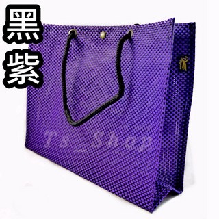 【Ts Shop】台灣製尼龍編織大方包(L) 側背包 手提袋 肩背包 耐重包 補習袋 餐袋 外出袋