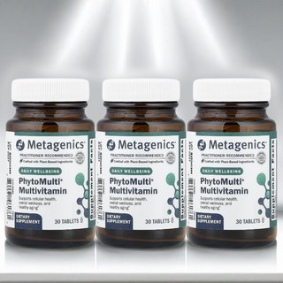 메타제닉스 종합 올인원 멀티 비타민 미네랄 루테인 라이코펜 레스베라트롤 30정 3개