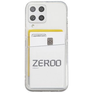 스톤스틸 갤럭시 M53 퀀텀3 M536 듀플렉스 카드 2장 수납 투명 범퍼 케이스