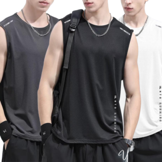 옐로우피치 남자 민소매 기능성 여름 헬스 나시 3종세트