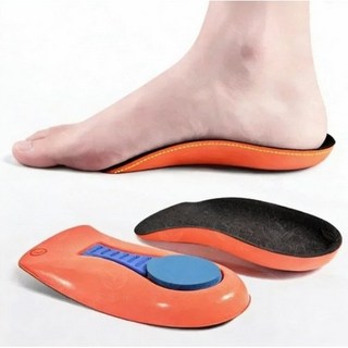 美國PORON足底筋膜炎鞋墊：加厚足弓支撐減壓墊，舒適墊高設計, 1套