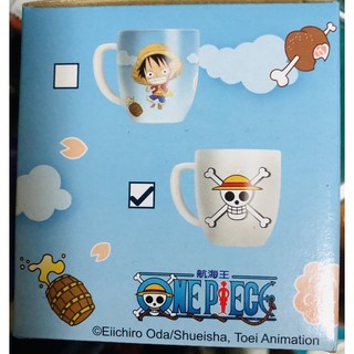 海賊王 航海王 馬克杯 白色 陶瓷材質 咖啡杯 茶杯 牛奶杯, 1個