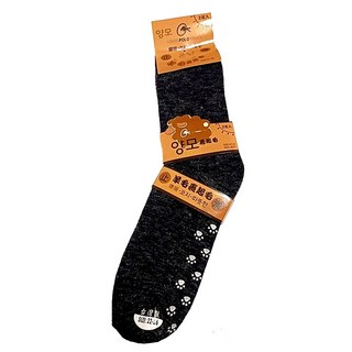 台灣製造安哥拉毛保暖襪 - 加厚雪襪、等長厚板設計