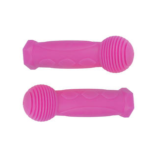 세이프웨이 어린이 킥보드 고무 손잡이, 핑크, 1세트