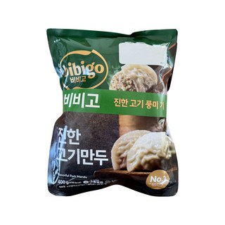 (냉동)비비고 수제(진한)고기만두400gx4개, 400g, 4개