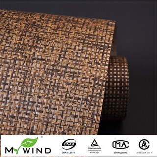 프로모션 골드 브라운 초직 종이 질감 벽 자연 패브릭 벽지 거실 홈 데코, 01 10x20cm