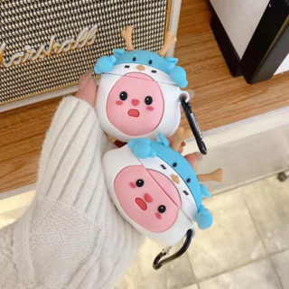 스테이친구 잔망바비형제 에어팟케이스 + 에어팟청소키트, 사슴, 에어팟3세대, 1개