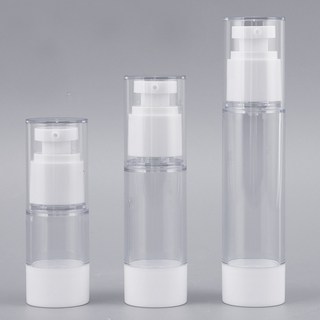 소분펌프용기 에어리스플라스틱공병 3사이즈세트, 50ml