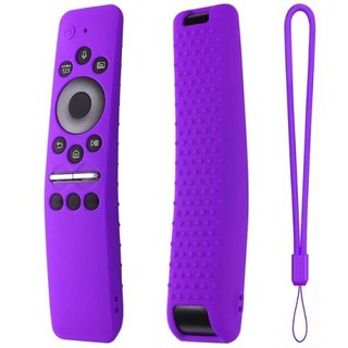 원격 제어 실리콘 커버 삼성 BN59-01310A BN59-01312A BN59-01329B BN59-01330A BN59-01312F BN59-01312M 스마트 TV용, 07.퍼플, 03 보라색