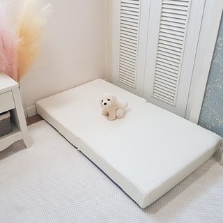 8 DECO 강아지침대 강아지계단 애견계단 펫스텝_와이드 침대 베이지, 와이드 침대, 1개