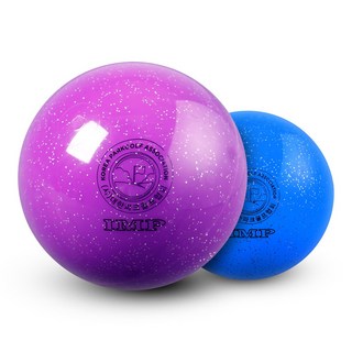 1+1 IMP 국산 4피스(4겹) 파크골프공 협회 공인구, 보라+파랑, 1개, 2개입