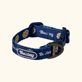 베일리펫 강아지 소형견 중형견 산책 데이지 워키 목줄, 1개, 네이비
