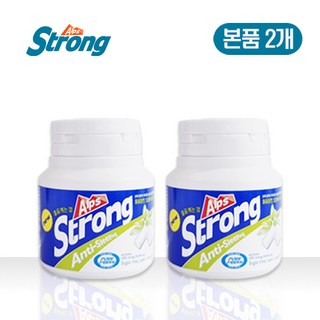 알프스 스트롱 무설탕 자일리톨 졸음껌, 2개, 54g