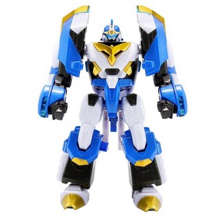 迷你特攻隊 傑特警備機器人 JET COP 兒童益智變形玩具, 藍色, 1個