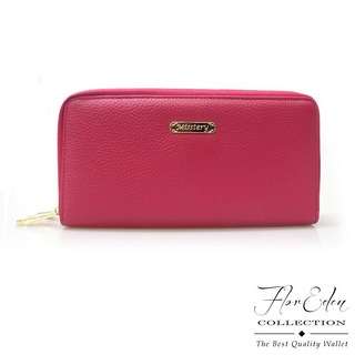 DF MS 艾爾塔牛皮長夾，13卡1照，雙拉鏈設計，多色選擇