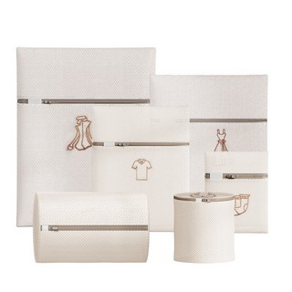 투엘 고급형 자수 세탁망 4종세트, 아이보리, 1세트