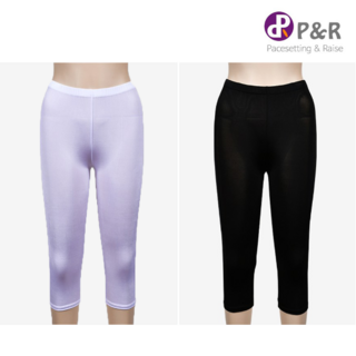 P&R 피엔알 여성 인견스판 여름 쿨레깅스 8부바지 812