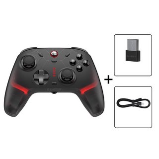 게임써 GameSir Cyclone 2 게임패드 무선 블루투스 컨트롤러 안드로이드호환 건은신화지원, 본품 블랙, 1개, 사이클론2