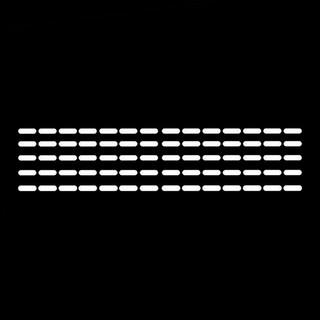 普特汽車精品 虛線車貼 58cm 創意機車貼紙 車身貼紙 摩托車貼紙 車用貼紙 個性貼紙, 銀白, 1個