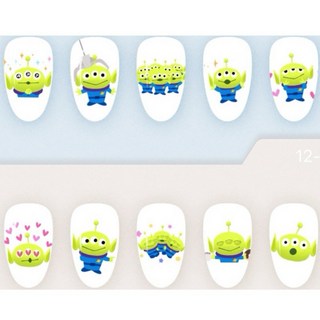 三眼怪 穿戴甲 (XS M 短方圓) 透白貓眼, 1個, 小圖XS