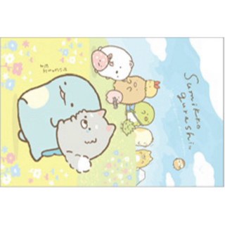 角落小夥伴 彩盒名片卡G 彩色名片卡64入 - 可愛造型名片/傳情小卡/留言便條紙, 1個, Multicolor