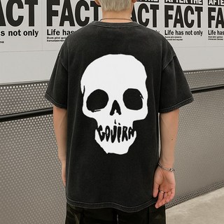 스컬헤드 피그먼트 반팔티