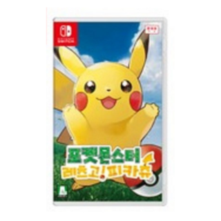 닌텐도 스위치 포켓몬스터 레츠고 피카츄, Nintendo정품/한국어판/ 포켓몬스터 레츠고 피카츄
